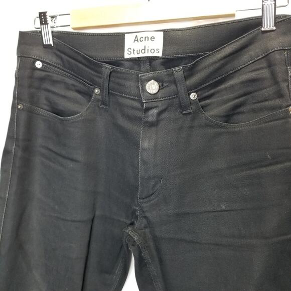 Acne Studios Jeans Mens 30/32 Max Cash Black - Picture 5 of 7